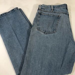 Wrangler Authentic Jeans 38 X 32 Work Casual Denim Blue